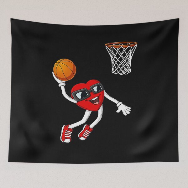 Item preview, Valentines Day Heart Dunking Basketball Boys Girls Kids Gift designed and sold by BrooksBrennan.