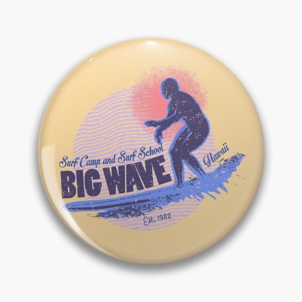 Item preview, Retro design Big Wave designed and sold by JackJumpingsack.