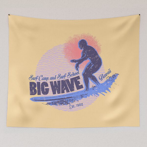 Item preview, Retro design Big Wave designed and sold by JackJumpingsack.