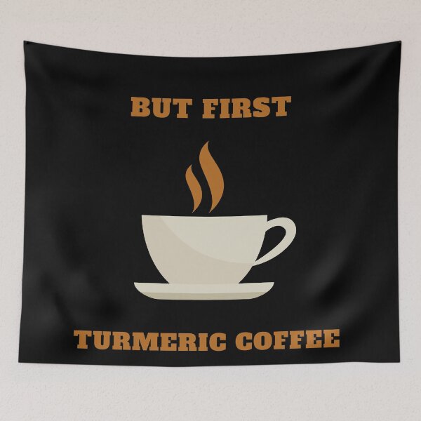 Item preview, But first turmeric coffee designed and sold by aesthytics.