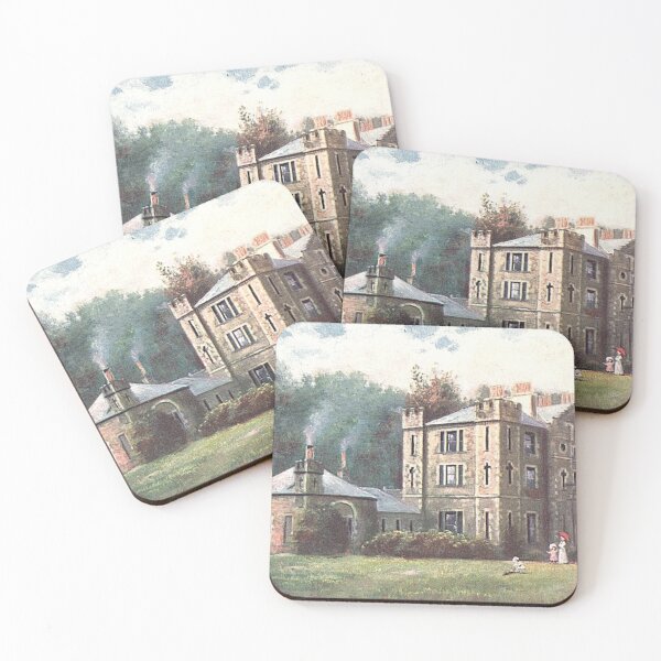 Item preview, Stobs Castle, Hawick | Vintage Illustration designed and sold by yourscotborders.