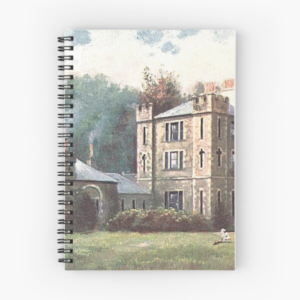 Item preview, Stobs Castle, Hawick | Vintage Illustration designed and sold by yourscotborders.