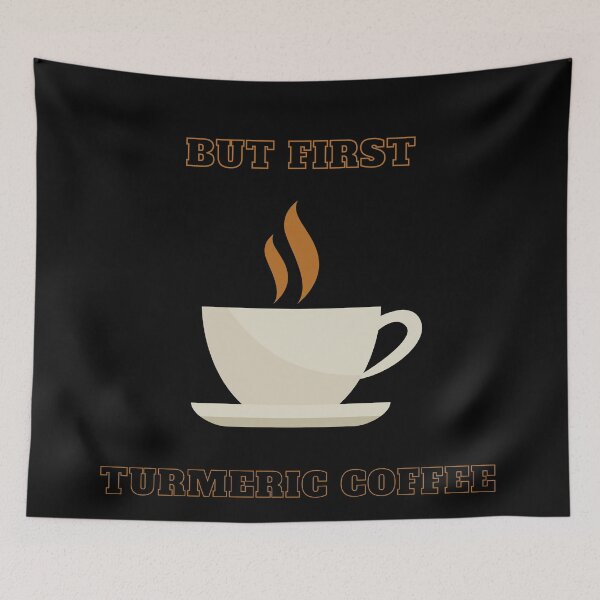 Item preview, But first turmeric coffee designed and sold by aesthytics.