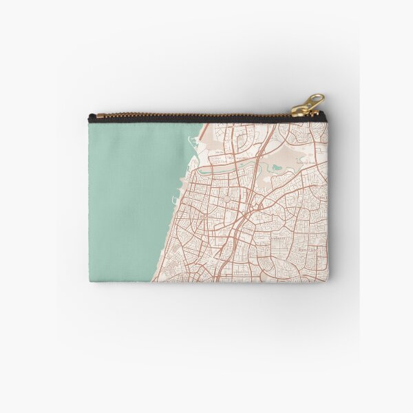 Item preview, Tel Aviv, Israel Map (Theme 2) designed and sold by Mapnify.