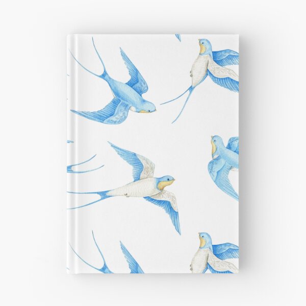 Item preview, little cute watercolor bird swallow designed and sold by InnaShulgina.