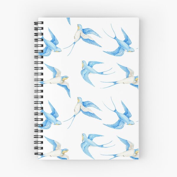 Item preview, little cute watercolor bird swallow designed and sold by InnaShulgina.