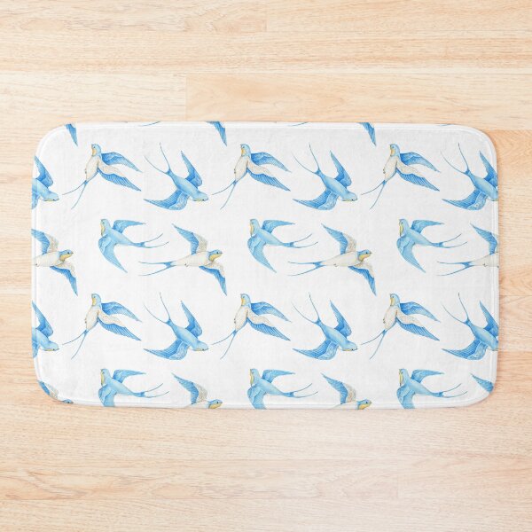 Item preview, little cute watercolor bird swallow designed and sold by InnaShulgina.