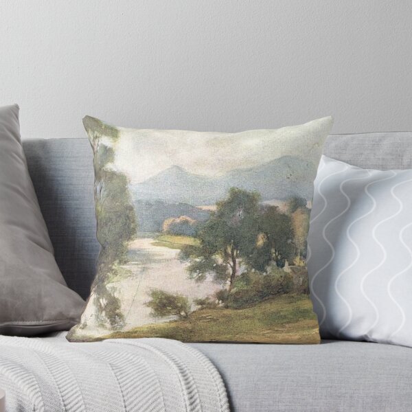 Item preview, The Eildon Hills and River Tweed | Vintage Illustration designed and sold by yourscotborders.