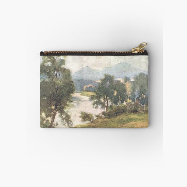 Item preview, The Eildon Hills and River Tweed | Vintage Illustration designed and sold by yourscotborders.