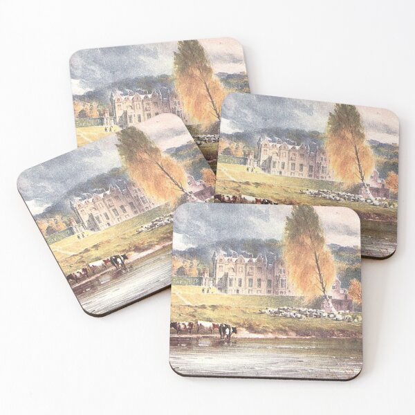 Item preview, Abbotsford House home of Sir Walter Scott | Vintage Illustration designed and sold by yourscotborders.