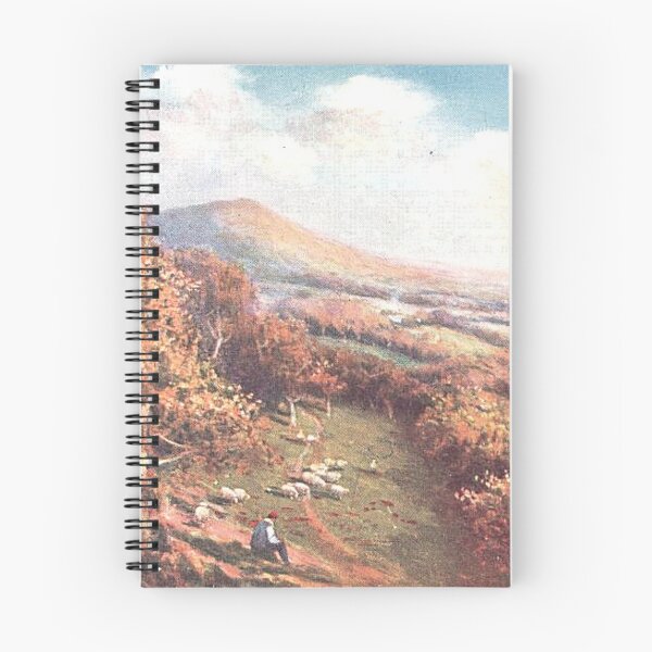 Item preview, Bemerside Hill and Eildon Peaks | Vintage Illustration designed and sold by yourscotborders.