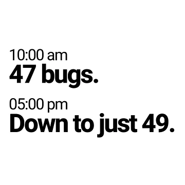 Artwork thumbnail, Debugging Things Programming Problems White by TheSleepyCat