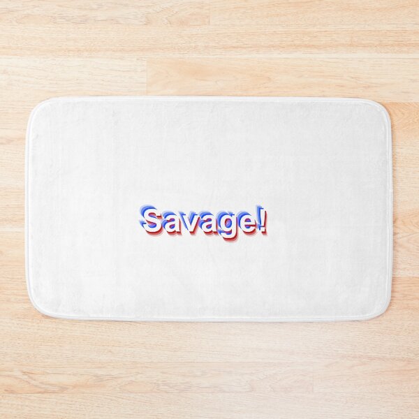 Item preview, Savage Text Mood (Holo) designed and sold by AdsInspiration.