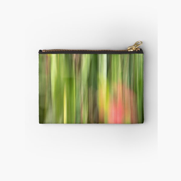 Item preview, Touch of Pink on Green Light Abstract designed and sold by The Discreet Peacock.
