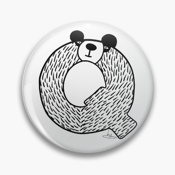 Item preview, Bear Alphabet 'Q' designed and sold by htimagery.