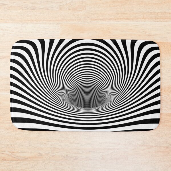 Item preview, Optical Illusion Warped Horizontal Stripes designed and sold by hyproinc.
