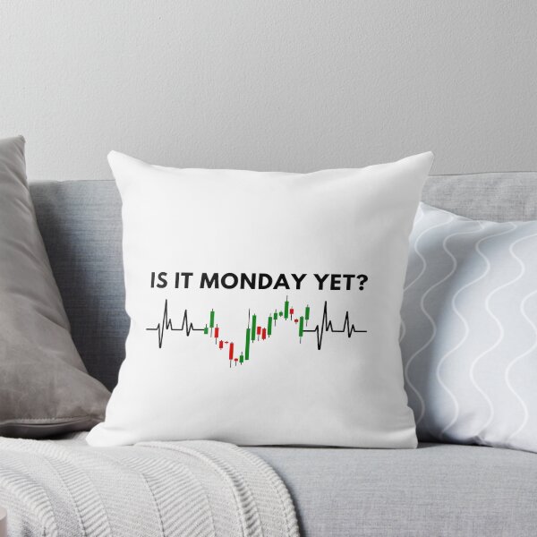 Item preview, Is it Monday yet? Stock Market Trader Investment Gift designed and sold by HappyWorldShop.