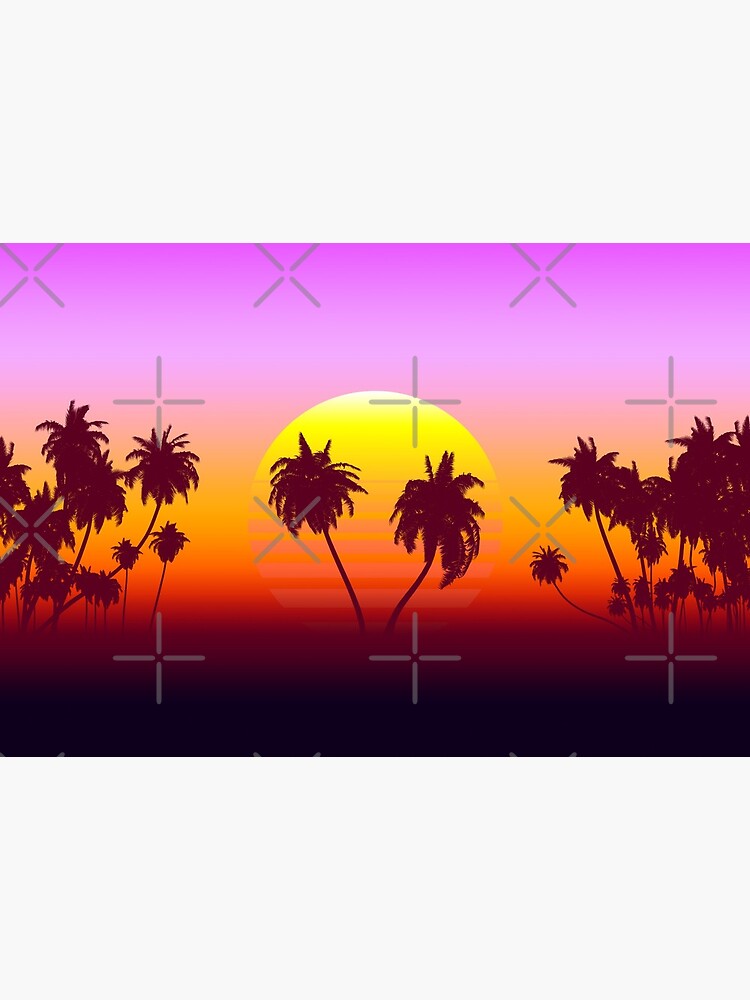Palm Trees Sunset by GaiaDC
