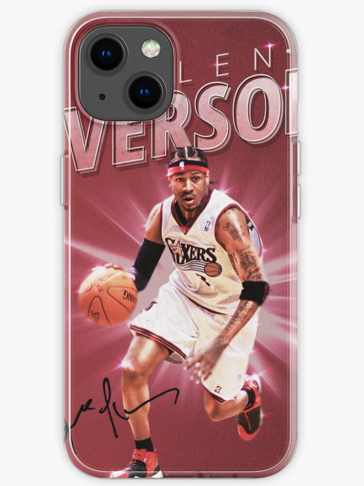 Wallpaper Allen Iverson Art Iphone Case By Tantowiyaga Redbubble