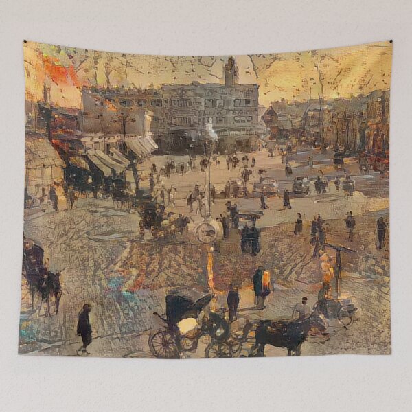 Item preview, Homs Souq Square designed and sold by Homsalgia.
