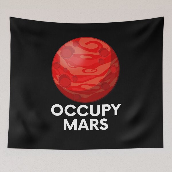 Item preview, Occupy Mars Gift Terraform Astronaut  designed and sold by Emerg-Apparel.
