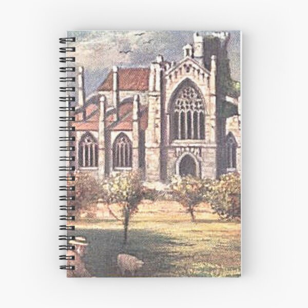 Item preview, Melrose Abbey | Vintage Illustration designed and sold by yourscotborders.