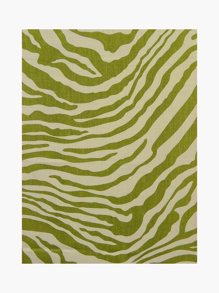 "green zebra print" Sticker for Sale by sophiadelbridge Redbubble