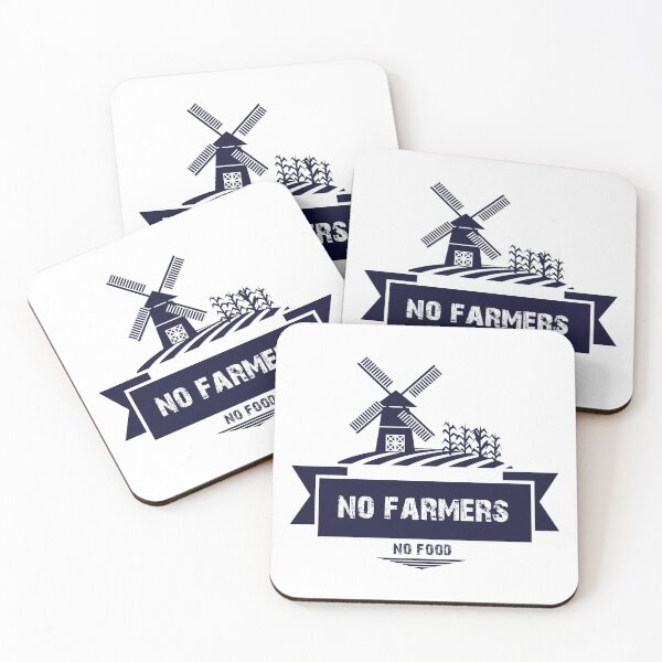 Item preview, No Farmers No Food  designed and sold by Designting.