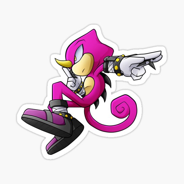 Espio Team Chaotix Sticker - Espio Team chaotix - Discover & Share