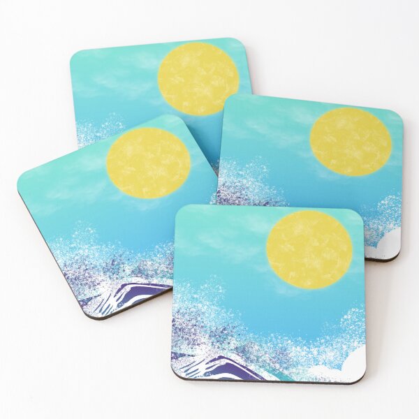 Item preview, Blue waves and summer sun. designed and sold by Catherine Milchard.