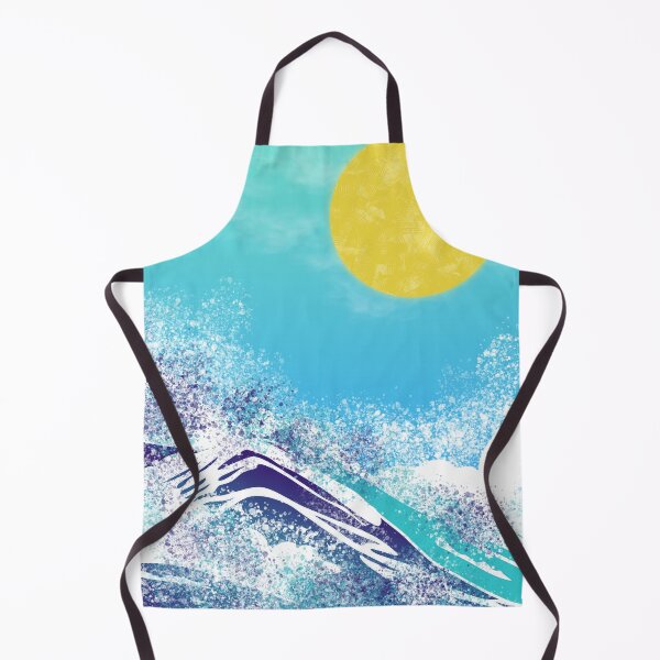Item preview, Blue waves and summer sun. designed and sold by Catherine Milchard.