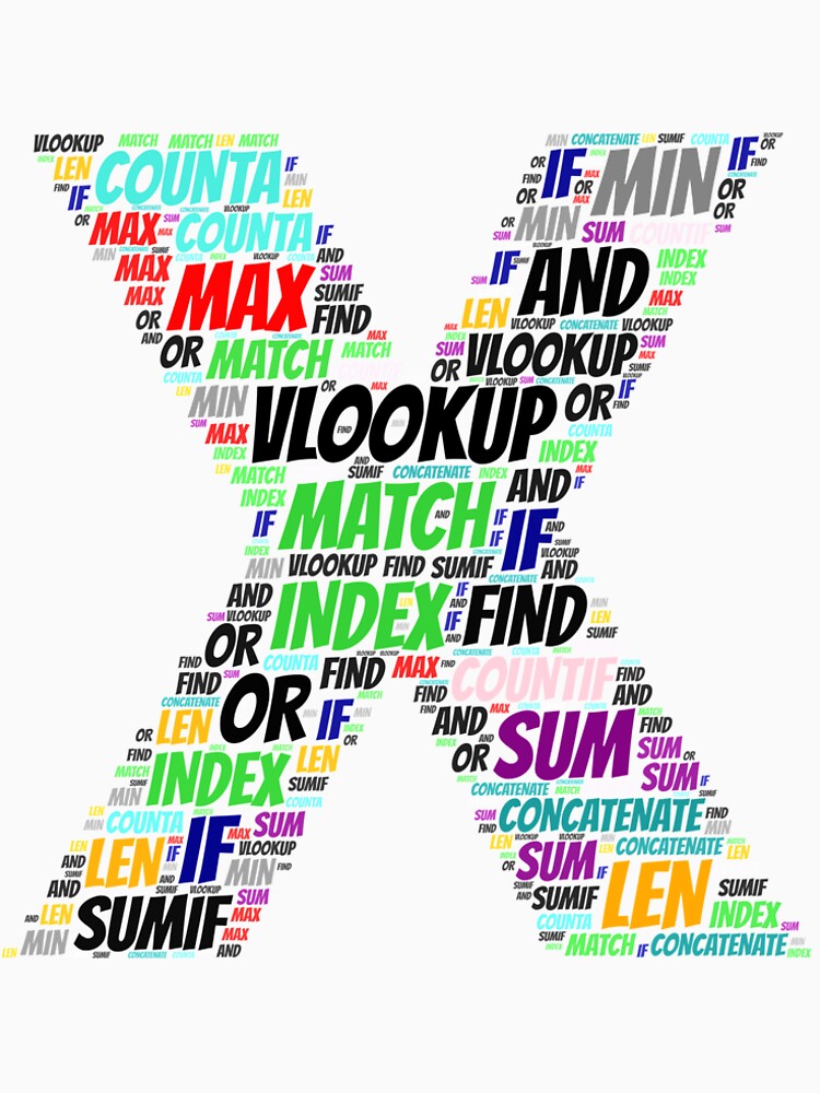 Excel X Word Cloud by AnalystCave