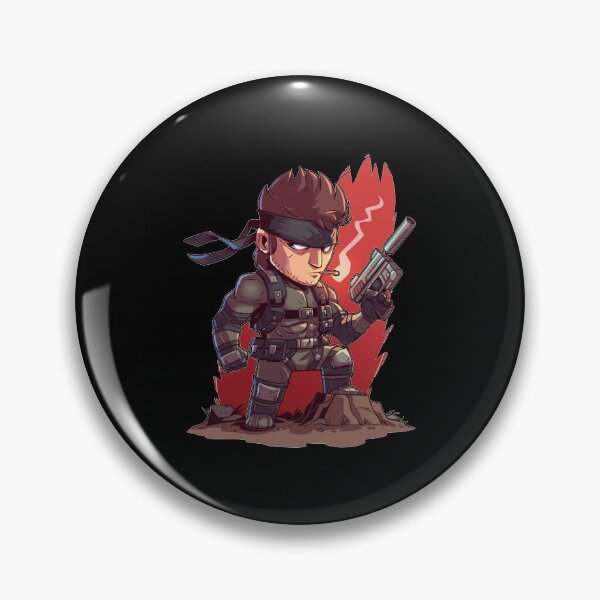 Item preview, Solid Snake Smoking Cartoon *HIGH QUALITY* designed and sold by Alex3214.
