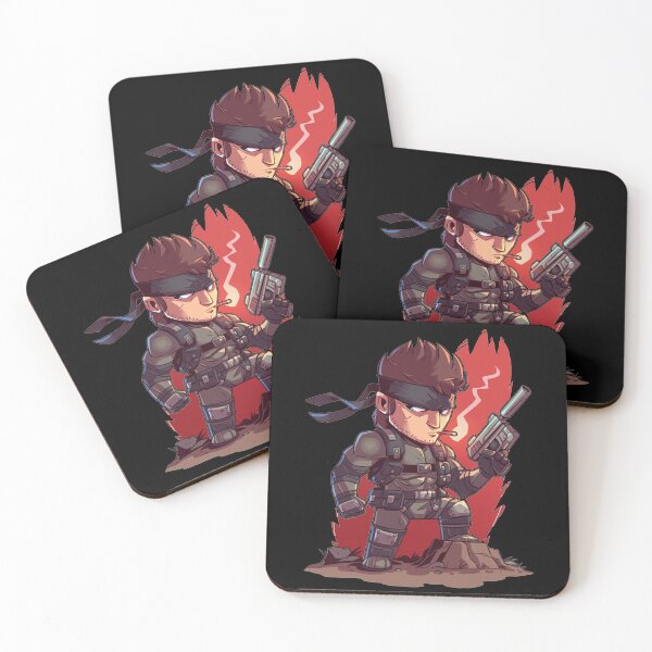 Item preview, Solid Snake Smoking Cartoon *HIGH QUALITY* designed and sold by Alex3214.