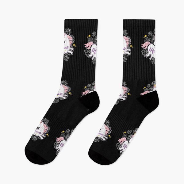 Artikelvorschau, Vorname Hanna Einhorn Geschenk entworfen und verkauft von catsandmore.
