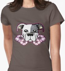 sugar flopped bull Women's Fitted T-Shirt