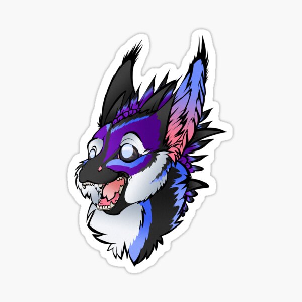 Spirit Toony Bust Sticker