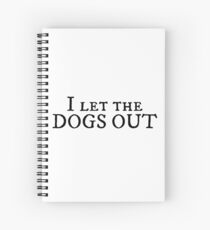Pop Song Lyrics Funny Text Spiral Notebook