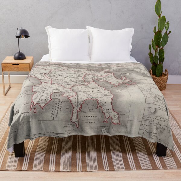 Item preview, Ancient Greek Map of Sparta designed and sold by ClassicalGreece.