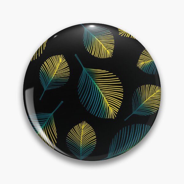 Item preview, black and blue pattern for the background postcards fabric nature leaves flowers	 designed and sold by IriSev.