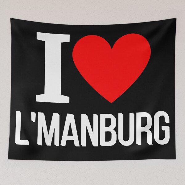 Item preview, I Love L'manburg designed and sold by The Sober Art.