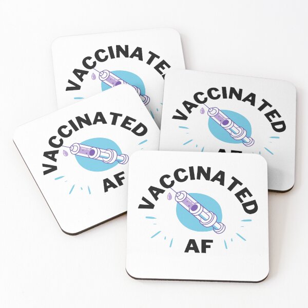 Item preview, Vaccinated AF designed and sold by momsnpops.