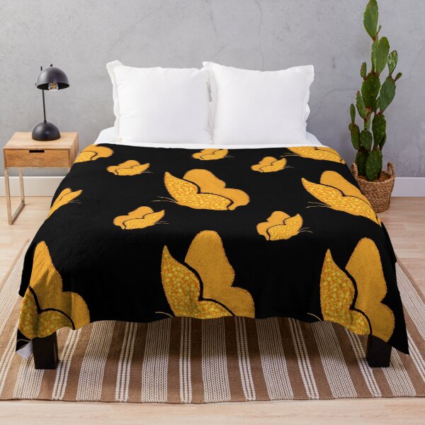 Item preview, Golden yellow and black butterfly designed and sold by Graciouss.