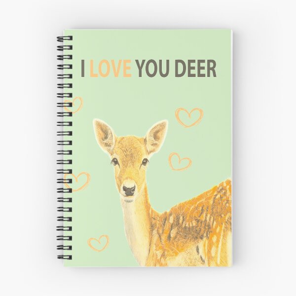 Item preview, I LOVE YOU DEER designed and sold by IslesArt.