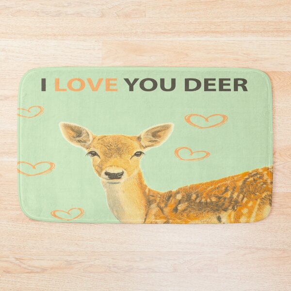 Item preview, I LOVE YOU DEER designed and sold by IslesArt.