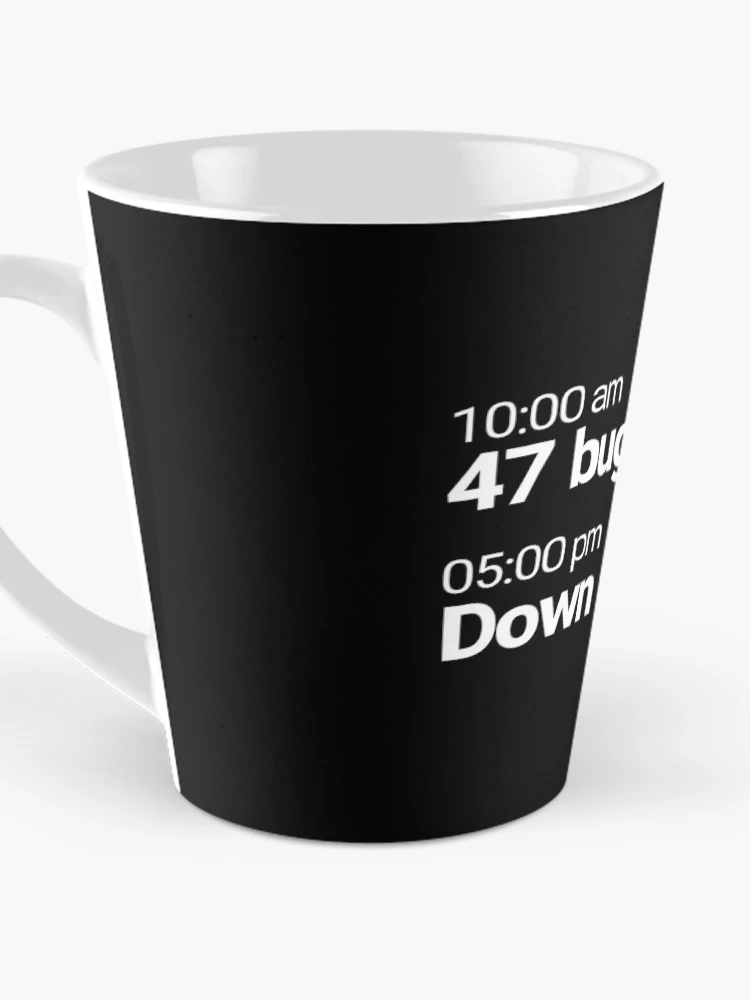 Thumbnail 3 of 4, Coffee Mug, Debugging Things Programming Problems Black designed and sold by TheSleepyCat.