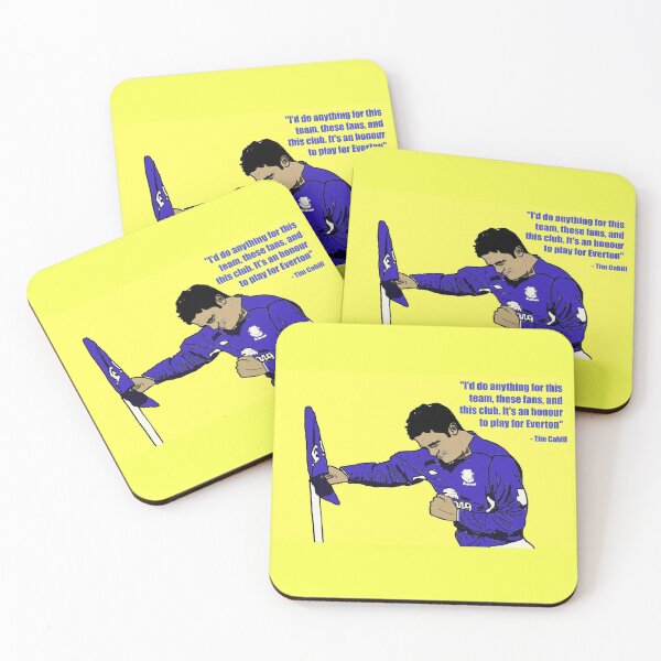Item preview, Tim Cahill quote about Everton designed and sold by TheSportsDraw.