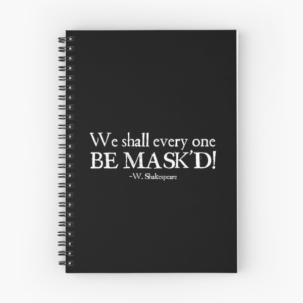 Item preview, We shall every one BE MASK'D! designed and sold by ShakespearesSis.