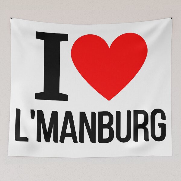 Item preview, I love L'manburg designed and sold by The Sober Art.