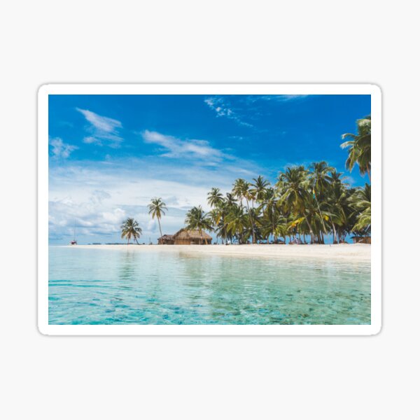 Item preview, Huts on the San Blas Islands, Panama  designed and sold by Carrie Lyman Photography.